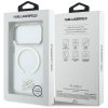 Etui Karl Lagerfeld IML KL Script Logo   MagSafe do iPhone 17 Pro Max przezroczysty